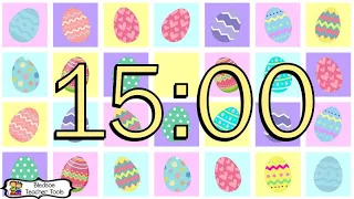 Easter Egg Timer with Music   15 Minute Timer