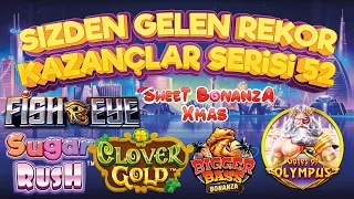 SLOT OYUNLARI SİZDEN GELEN REKOR KAZANÇLAR VE MAX WİNLER SERİSİ VOL 52 #casino #slotoyunları