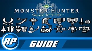 Monster Hunter World - Master Weapon Progression Guide (Obsolete by patch 12.01)