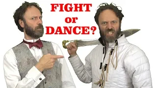 Fighting is like dancing (so men don't like to dance)