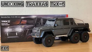 Traxxas TRX-6 unboxing, Mercedes-Benz G63 AMG 6x6 | traxxas trx6 | poritorrc