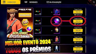 CORREE!! PEGUE A SKIN DO CAIPIRA GRÁTIS, CUBO MÁGICO DATA, CAMISAS DE TIMES - NOVIDADES FREE FIRE