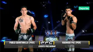 FFC46: Pablo Quintanilla vs Rodrigo Paz | FUSION FIGHTING CHAMPIONSHIP | PRELIMINARES