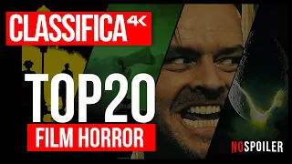 La classifica dei 20 Film Horror più spaventosi di sempre