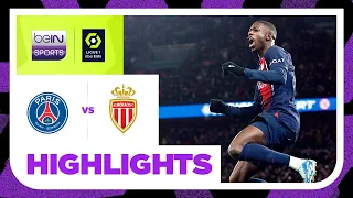 PSG v Monaco | Ligue 1 23/24 Match Highlights