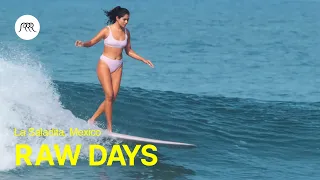 La Saladita, Mexico | Local's longboard surfing session in October | RAW DAYS