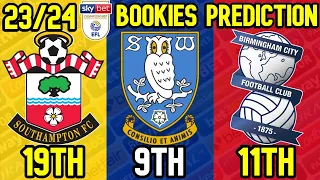 MENTAL BOOKIES CHAMPIONSHIP 23/24 PREDICTIONS UPDATED