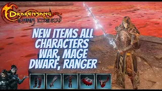 Drakensang Online, Dso, New Sets, New Items All Characters, War, Mage, Dwarf, Ranger, mmorpg