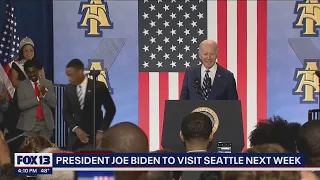 President Biden visiting Seattle next week | FOX 13 Seattle