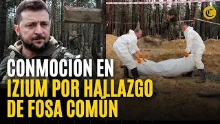 UCRANIA: Así fue el hallazgo de fosa común con más de 400 cuerpos en IZIUM, tras retirada rusa