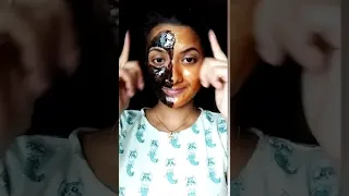 Everyuth Golden Glow peel off vs Charcoal Mask #shorts #shortvideo