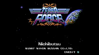 Terra Force (Arcade) 1CC, Completed No Deaths - #MiSTerFPGA