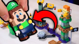 así funciona LUIGI en LEGO SUPER MARIO 😀 Unboxing PACK INICIAL y gameplay