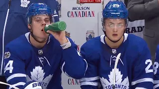 Nylander sets up Matthews for third goal of the season