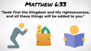 Seek First The Kingdom and His Righteousness: Matthew 6:33