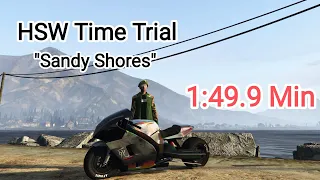 GTA Online HSW Time Trial "Sandy Shores", Fast & Easy, 1:49.974 Min (PS5, 60fps)