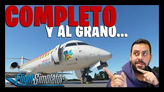 ✅ Domina el CRJ 550/700 de Aerosoft ▶(MSFS 2020) con este TUTORIAL COMPLETO