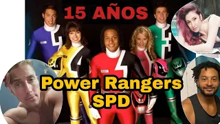 POWER RANGERS SPD : ANTES Y DESPUES 2005 / 2020 / THEN AND NOW