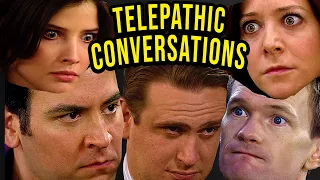 Every Telepathic Conversation - How I Met Your Mother