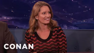 Katy Tur: Trump’s Smile Looks Like The Canadians In “South Park" | CONAN on TBS