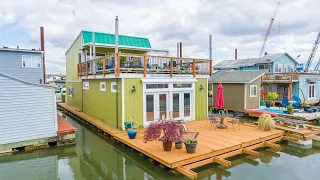 Portland Floating Home Tour! 1707 N Jantzen Ave, Portland, OR 97217