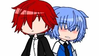 "Nagisa" and "karma" 《assassination classroom gacha 》