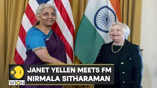 US' Treasury Secretary Janet Yellen meets India's Finance Minister Nirmala Sitharaman | WION