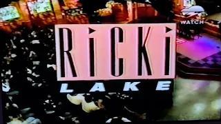 Ricki Lake Girlfriend you may hate this but today I'm telling your brother I'm in love with him