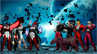 [KOF Mugen] Orochi Iori Yagami Team vs Rugal Bernstein Team