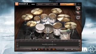 RAMMSTEIN - Te Quiero Puta only drums midi backing track