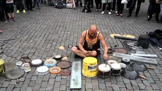 DARIO ROSSI  techno street drummer  Firenze full set