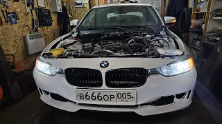 BMW F30 ЗА 230К - СОБРАЛ МОРДУ - ОХЛАЖДЕНИЕ - ЗЕРКАЛА