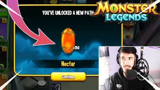 Monster Legends: NEW LIMITED TIME NECTAR PATH - I SPENT ALL OF MY MAZE COINS! | THE DARK SPINE MAZE