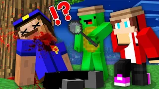 Who Did THIS?! Mikey and JJ secret.. INVESTIGATION in Minecraft Challange Maizen