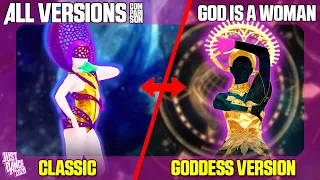 COMPARING 'GOD IS A WOMAN' | CLASSIC x GODDESS VERSION | JUST DANCE 2020