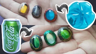 DIY Plastic Bottle & Soda Can Gemstones! (No Resin)