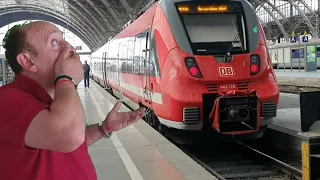 In Leipzig eine Kollegin besucht und den Bahnhof