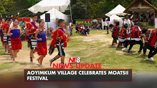 Aoyimkum Village celebrates Moatsii Festival