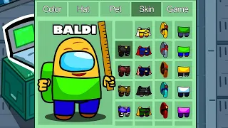 Baldi in Among Us ◉ funny animation - 1000 iQ impostor