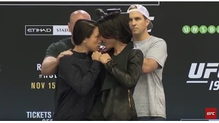 UFC 193: On Sale Press Conference Staredowns