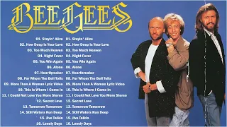 BEE GEES  Greatest Hits Full Album 2024 ☕ Best Songs Of BEE GEES