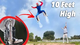 Jump 10 Feet With These Shoes! (World Record)