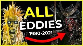 All Iron Maiden EDDIES in 1 min. Evolution of Eddie the Head | Iron Maiden Reaction