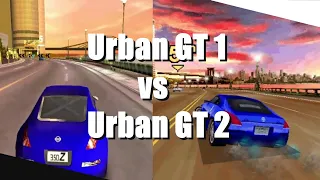 (PSP vs DS) Asphalt Urban GT 1 and 2 Graphics Comparison NY City Track