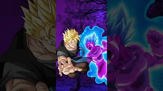 Who is strongest | Warrior in black future gohan VS Saiyans #dbs #shorts