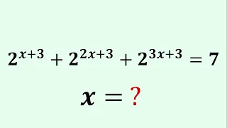 Can You Outsmart The Exponential Equation? | An Algebra Challenge