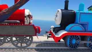 Thomas The Train vs Choo Choo Charles toy train