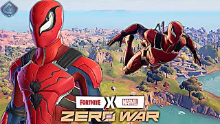 Spider-Man Zero War Skin Gameplay! (Fortnite)