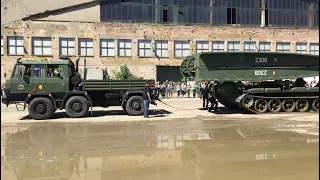 Tatra 815 TP против vs. Т-55 / BLG 60 Tauziehen Tug of War