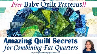 Amazing Quilting Secrets for Combining Fat Quarters | Lea Louise Quilts